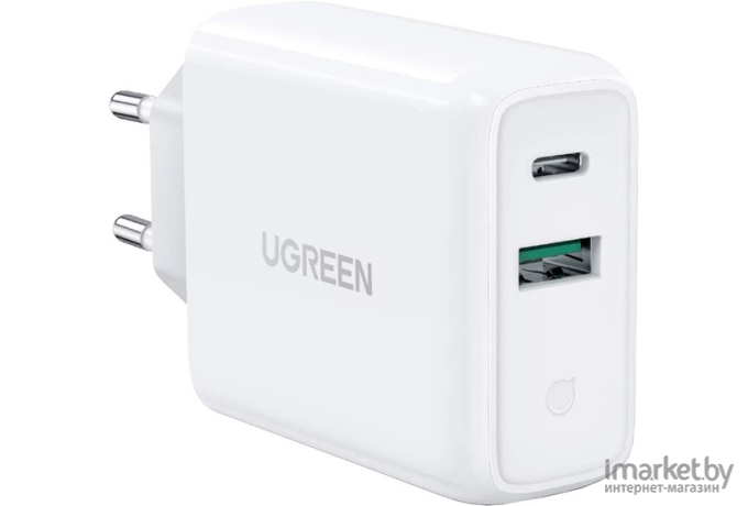Сетевое зарядное устройство Ugreen CD170-60468 White