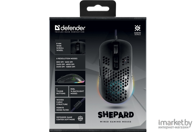 Мышь Defender Shepard GM-620L [52620]