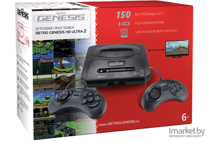 Игровая приставка Retro Genesis HD Ultra 2 + 150 [ConSkDn114]