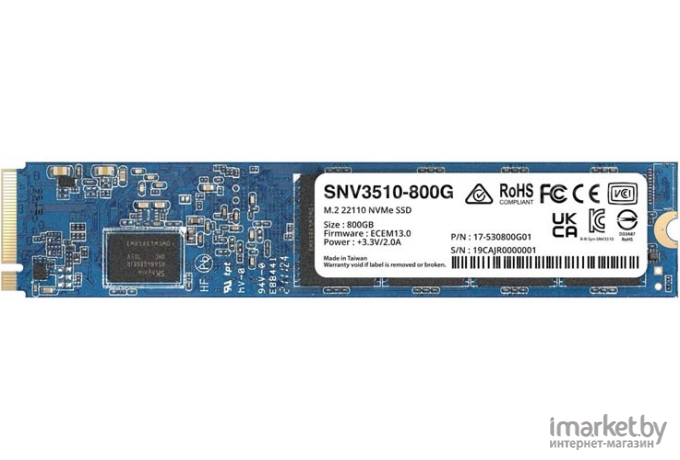 SSD диск Synology 22110 800GB [SNV3510-800G]