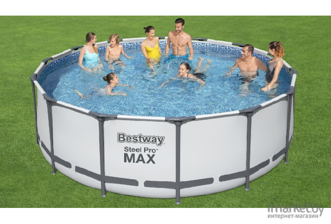 Каркасный бассейн Bestway 488x122 см с фильтром и аксессуарами [5612Z]