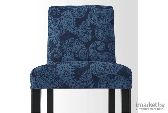 Барный стул Ikea Бергмунд/Квильсфорс синий [694.187.17]
