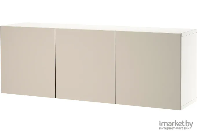 Система для хранения Ikea Бесто/Лаппвикен серый/бежевый [694.356.13]