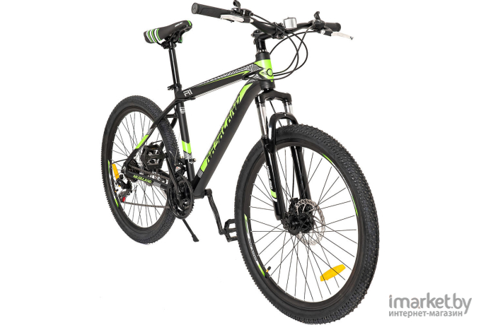 Велосипед Nasaland R1 26 р.18 черный/зеленый