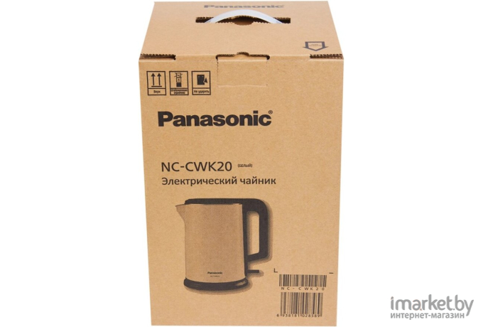 Электрочайник Panasonic NC-CWK20 белый/черный