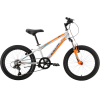 Велосипед Black One Ice 20 10 серебристый/оранжевый/голубой [HQ-0005360]