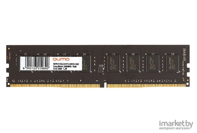 Оперативная память QUMO DDR-4 32GB 2666 MHz [QUM4U-32G2666N19]