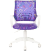 Офисное кресло Бюрократ Sticks 08 крестовина пластик фиолетовый/белый [KD-W4/STICK-VIOLET]