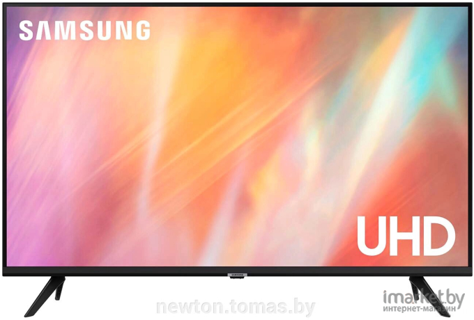 Телевизор Samsung UE55AU7002UXRU черный