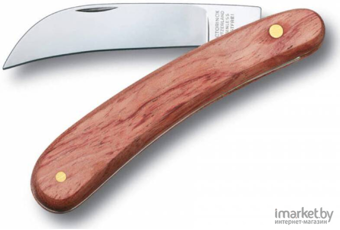 Нож садовый Victorinox обрезной 110мм деревянная рукоять [1.9200]