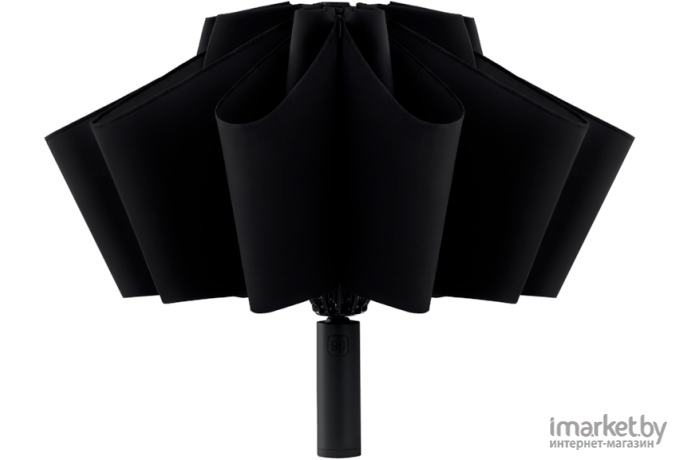 Зонт Ninetygo Folding Reverse Umbrella with LED Light черный [Folding Reverse Umbrella with LED Light черный]