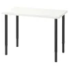 Стол письменный Ikea Линнмон / Олов белый/черный [394.161.97]