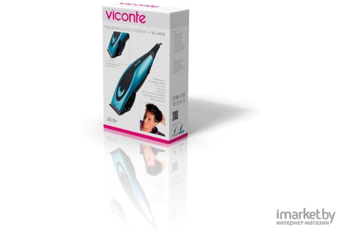 Машинка для стрижки волос Viconte VC-1474 атлантик [VC-1474 атлантик]