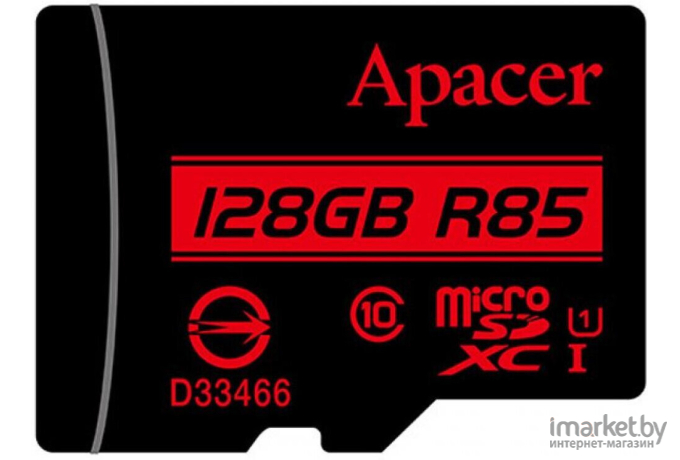 Карта памяти Apacer Карта памяти SDXC-micro 128Gb Apacer AP128GMCSX10U5-R [AP128GMCSX10U5-R]