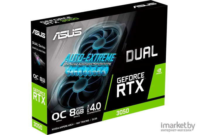 ASUS RTX 3050 Dual OC 8GB GDDR6 128 bit (DUAL-RTX3050-O8G)