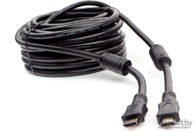 Кабель Cablexpert CCF2-HDMI4-15M HDMI - HDMI (15 м, черный)