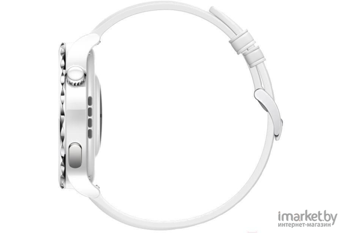 Смарт-часы HUAWEI, модель FRG-B19, Белый керамический корпус с серебряным безелем