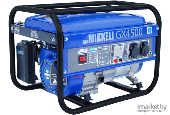 Электрогенератор бензиновый Mikkeli GX 4500