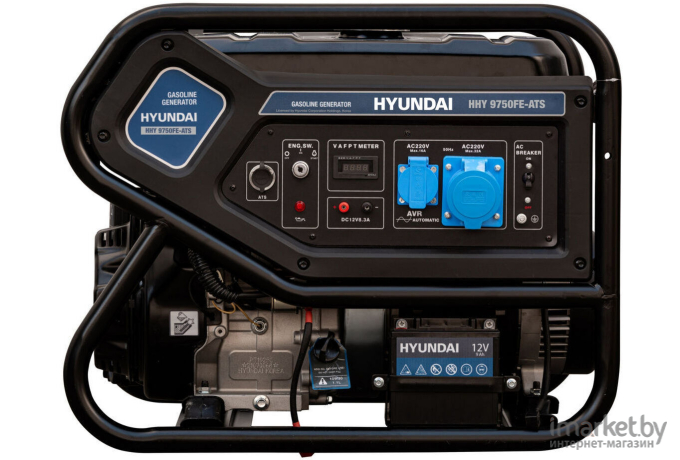 Генератор бензиновый Hyundai HHY 9750FE ATS