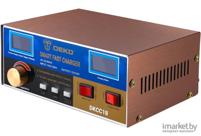 Зарядное устройство Deko DKCC18 (051-8054)