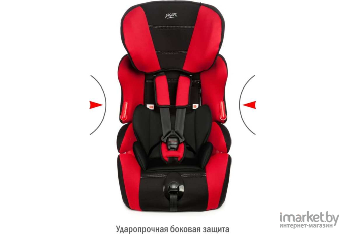 Детское автокресло SIGER Космо Lux красный (KRES3543)