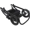 Детская коляска Еду-еду Вояж 2 в 1 темно-серый/фуксия (KLS0039)