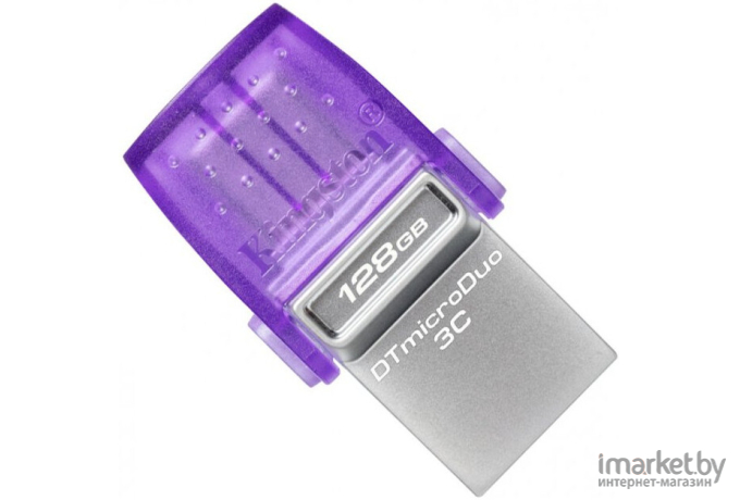 Флеш-диск Kingston DataTraveler microDuo 3C G3 128GB (DTDUO3CG3/128GB)