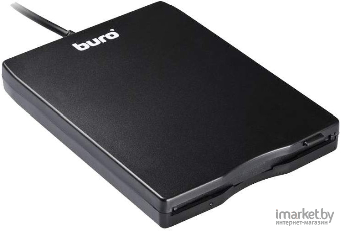 Дисковод FDD 3.5 Buro BUM-USB FDD 1.44MB черный
