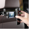 Автомобильный держатель с беспроводной зарядкой Baseus Energy Storage Backseat Holder Wireless Charger Black (WXHZ-01)
