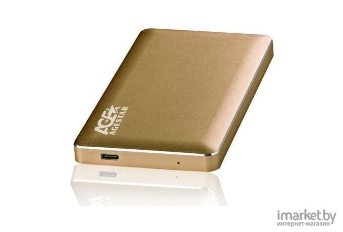 Внешний корпус для HDD AgeStar 3UB2A16C Gold