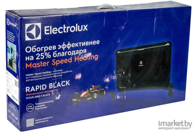 Конвектор Electrolux ECH/R-2000 E Black