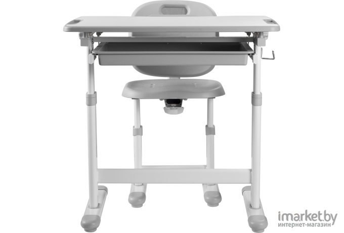 Парта + стул Fun Desk Piccolino III (серый)