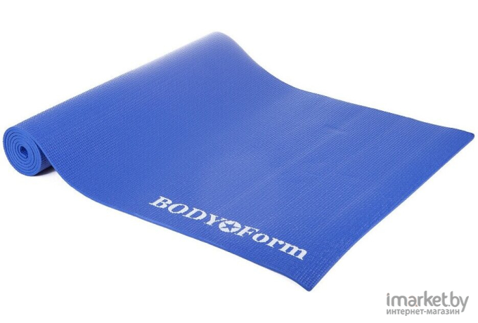 Гимнастический коврик Body Form BF-YM01 173x61x0,8 см синий