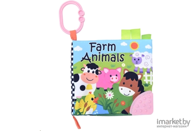 Развивающая игрушка Lorelli Книжка с животными Ферма (10191310002)
