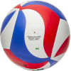 Мяч волейбольный Atemi Champion синтетическая кожа PU Soft синий/белый/красный