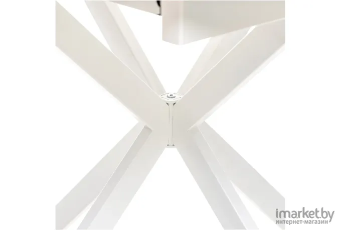 Стол обеденный Leset Капри стекло белое/белый (2500000129988)