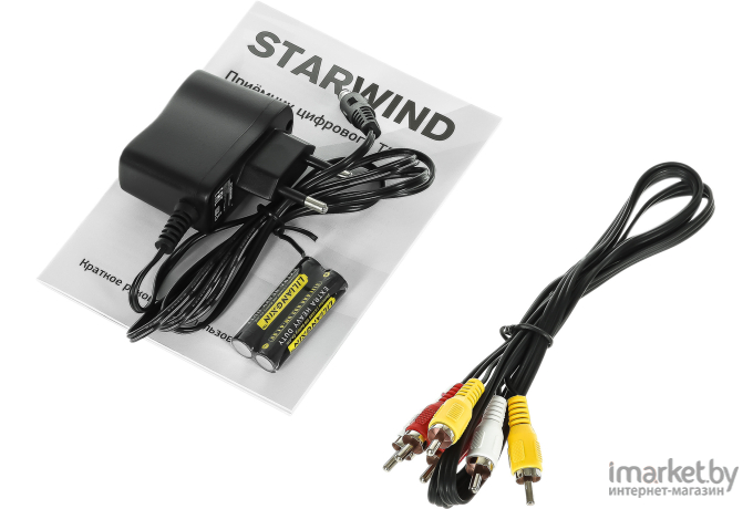 Ресивер DVB-T2 Starwind CT-240 черный