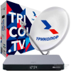 Комплект спутникового телевидения Триколор Сибирь на 1ТВ GS B622 +1 год подписки черный (046/91/00054123)