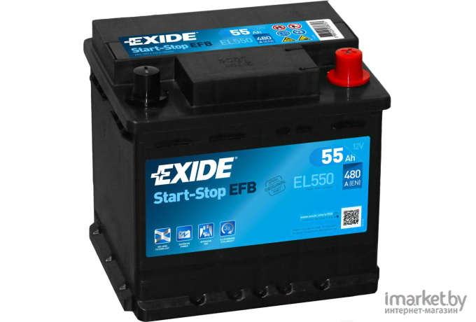Аккумулятор Exide EL550
