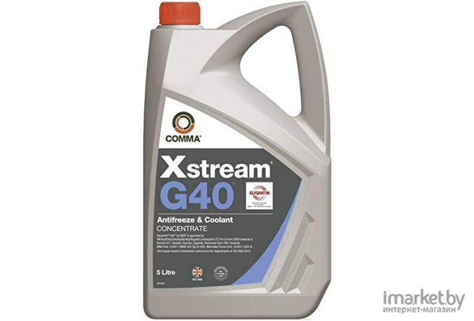 Антифриз Comma Xstream G40 G12++ 5л фиолетовый (XSG405L)
