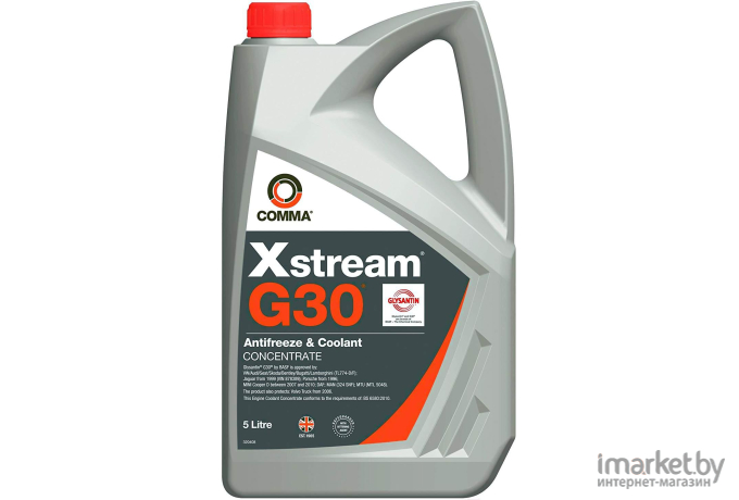 Антифриз Comma Xstream G30 G12+ 5л красный (XSR5L)