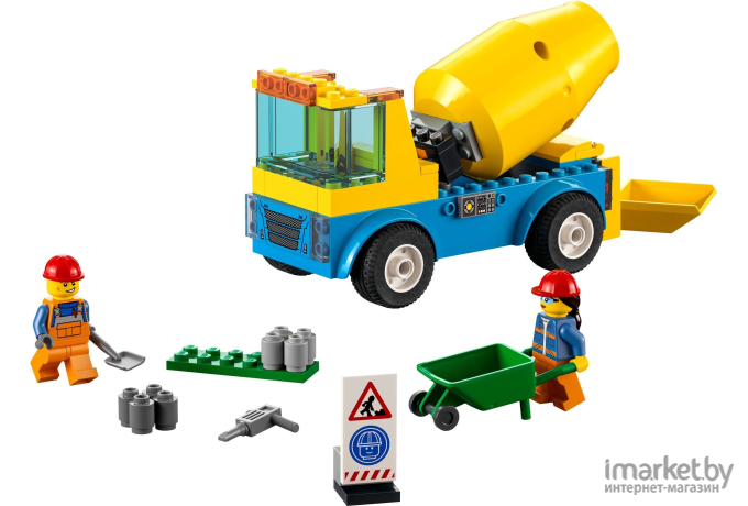 Конструктор LEGO City Бетономешалка (60325)