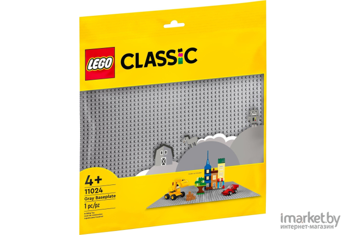 Конструктор Lego Classic Серая базовая пластина (11024)