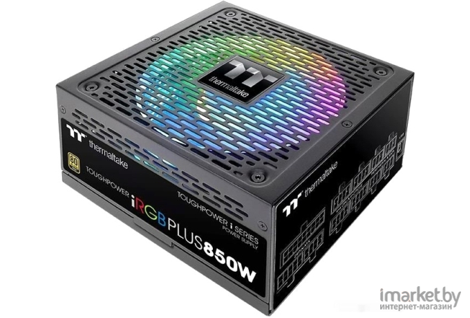 Блок питания Thermaltake Toughpower iRGB PLUS 850W Gold TT Premium Edition (TPI-850DH3FCG)
