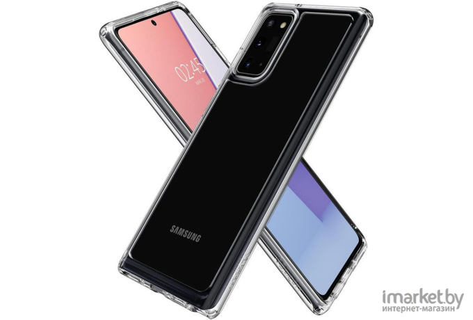 Чехол для Samsung Galaxy Note 20 гибридный Spigen SGP Ultra Hybrid прозрачный