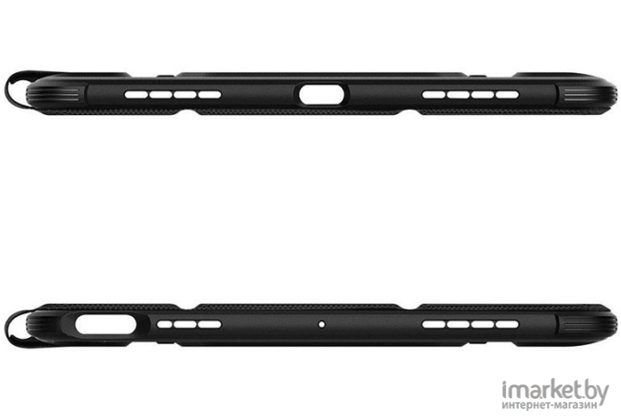 Чехол для iPad Air 2020 гелевый Spigen Rugged Armor Pro черный