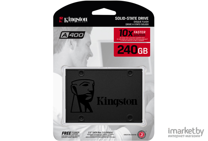 SSD диск Kingston A400 120GB (SA400S37/120G(CN))