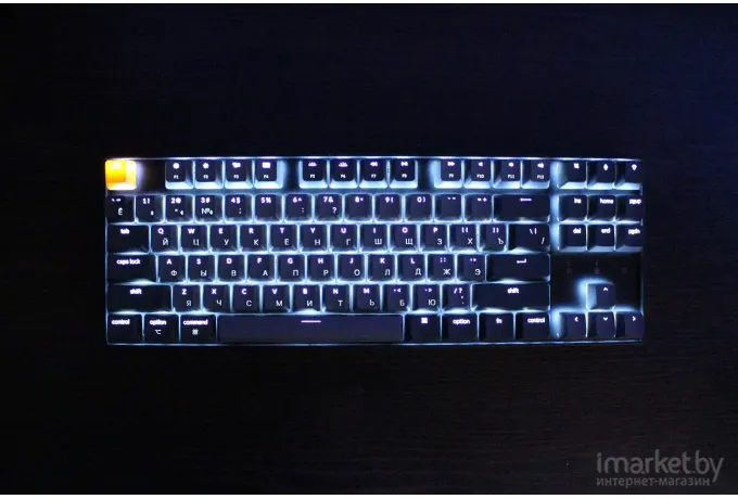 Беспроводная клавиатура Keychron K8 Grey (RGB, Hot-Swap, Alum Frame, Gateron G pro Brown Switch)