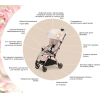 Детская коляска Leclerc Baby by Monnalisa прогулочная Black (MON28428)