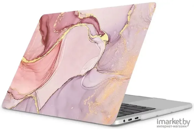 Чехол для ноутбука Tech-Protect SmartShell для MacBook AIR 13 2022 Marble